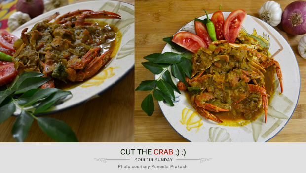 Crab Curry, Soulful Food, Soulful Sunday,Sunday Afternoon, Afternoon Rituals, Love for Food, Recipe, Mother-in-law's Recipe, Finger licking Delicious, Life, Happiness, Art, Thoughts, Doodles, Love, Inspiration, Quotes, Happiness, Recipes, Sowing Happiness, Spreading Love, Positive Thoughts, Gulmohar Doodles, Puneeta Prakash Blog, Puneeta Prakash, Personal Blog, Blogger